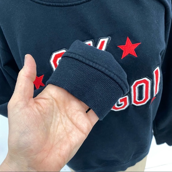 Scotch & Soda dark navy star sweatshirt. Size L. - Picture 4 of 6